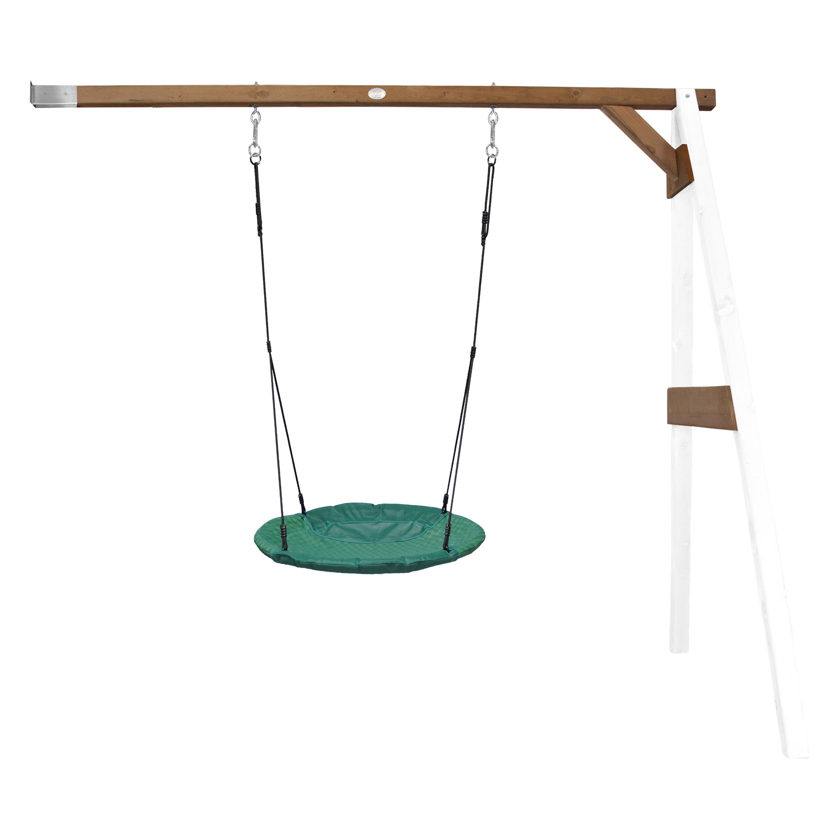Axi Nest-Anbauschaukel Summer Weiss/braun (A030.143.02)