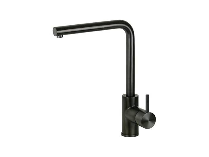 Pollini Acqua Design - Küchenarmatur aus Edelstahl Farbe Gunmetal mit schwenkbarem Auslauf NF0003B - RUB13280 - Gunmetal