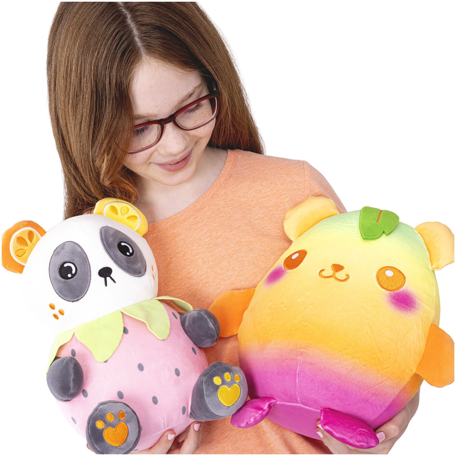 Moriah Elizabeth 11-Inch Mystery Plush Foodies Fruits Series 3 by Bonkers Toys - Assorted Fruit Characters - 11 in