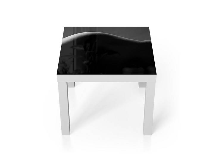 DEQORI Couchtisch 'Formen im Kontrast', Glas Beistelltisch Glastisch modern