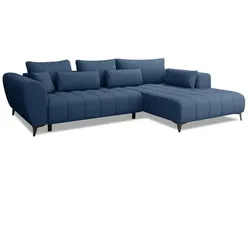 Ecksofa Garay Stoff Blau