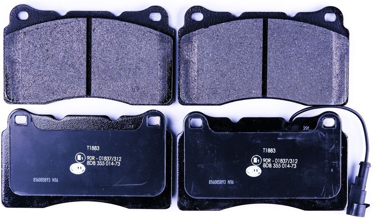 HELLA 8DB 355 014-731 Brake pad set
