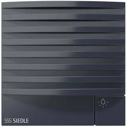 Siedle, Zubehör Gebäudesicherheit, Türlautsprechermodul TLM 612-02 AG anthrazitgrau