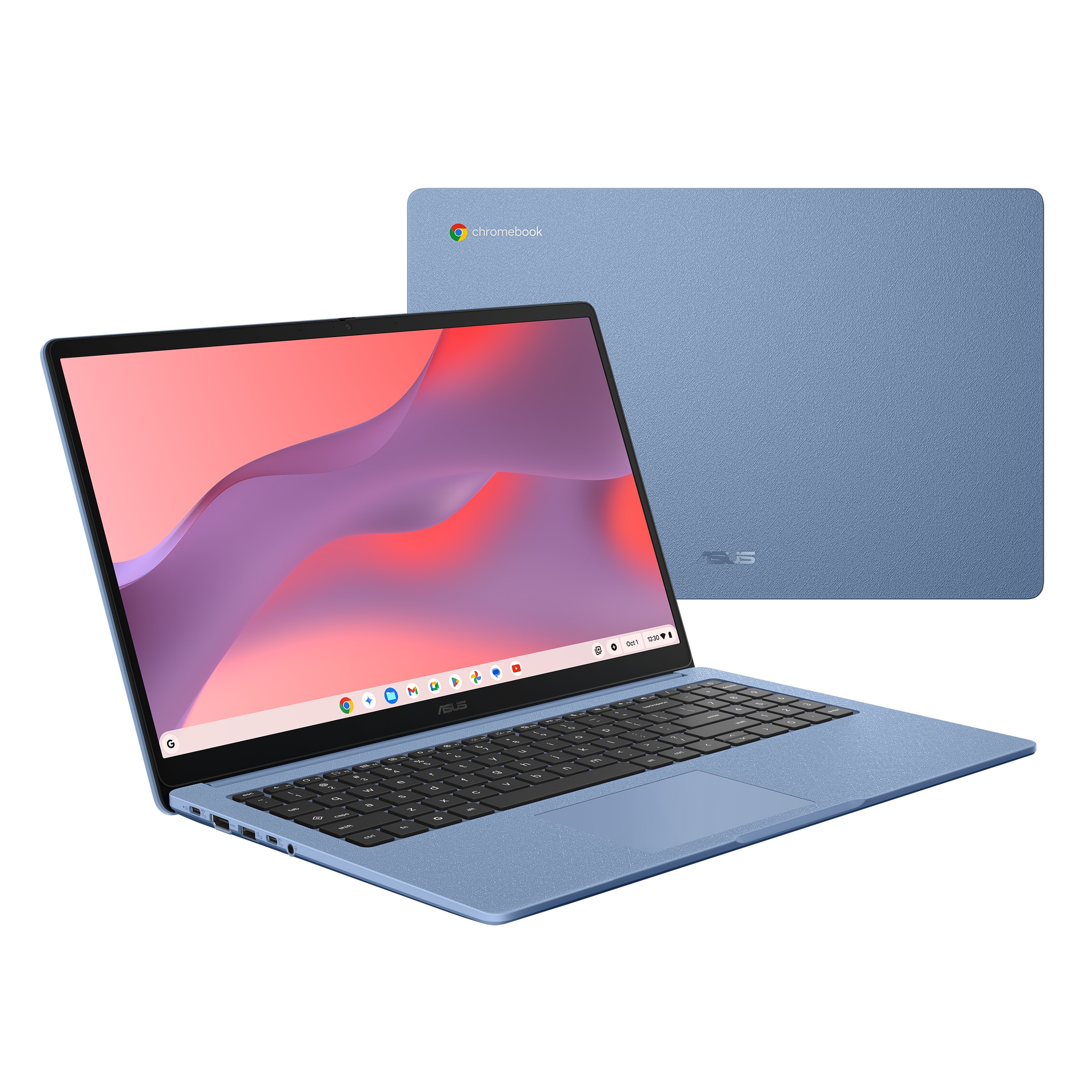 ASUS Chromebook CM15 CM1505CM4A-S70030 15.6 Zoll Laptop MediaTek Kompanio 540 4 GB RAM ChromeOS Fabric Blue