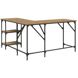 vidaXL, Schreibtisch, Mark (139 x 139 x 75 cm)