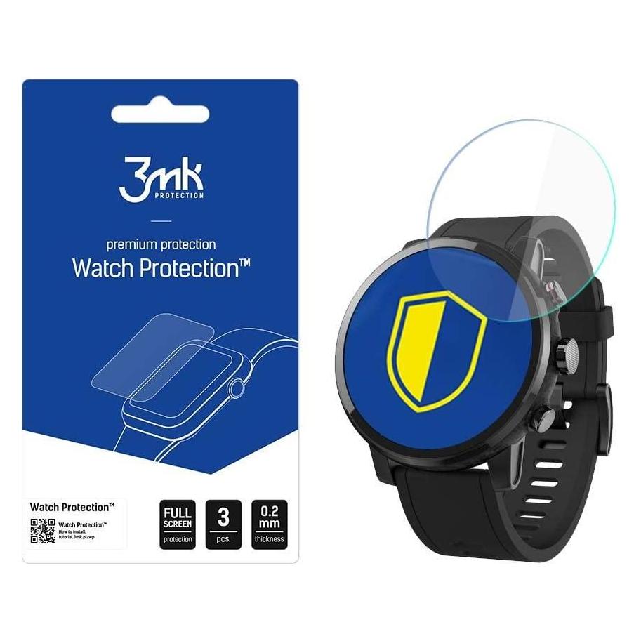 3MK Folia ARC Watch Xiaomi Amazfit Stratos Plus Folia Fullscreen (5903108499880)
