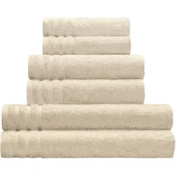 Kleine Wolke Frottierserie Royal Sandbeige Handtuch 50 cm x 100 cm
