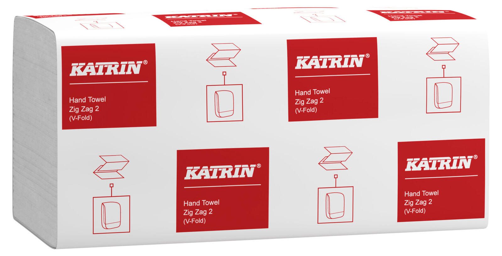 KATRIN® Papierhandtücher 2-lagig 35588