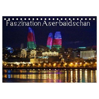 Faszination Aserbaidschan (Tischkalender 2027 DIN A5 quer), CALVENDO Monatskalender