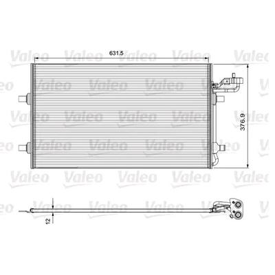 VALEO Klimakondensator VOLVO 814324 31292022,31356000,31418512 Kondensator,Klimakühler,Kondensator Klimaanlage,Kondensator, Klimaanlage 8623401