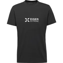 MAMMUT Herren Shirt Eiger Logo T-Shirt Men, Größe L in Schwarz Schwarz