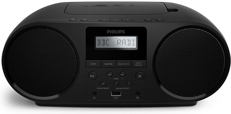 Radio portatile Philips TAZ6000 10 Stereo CD Black