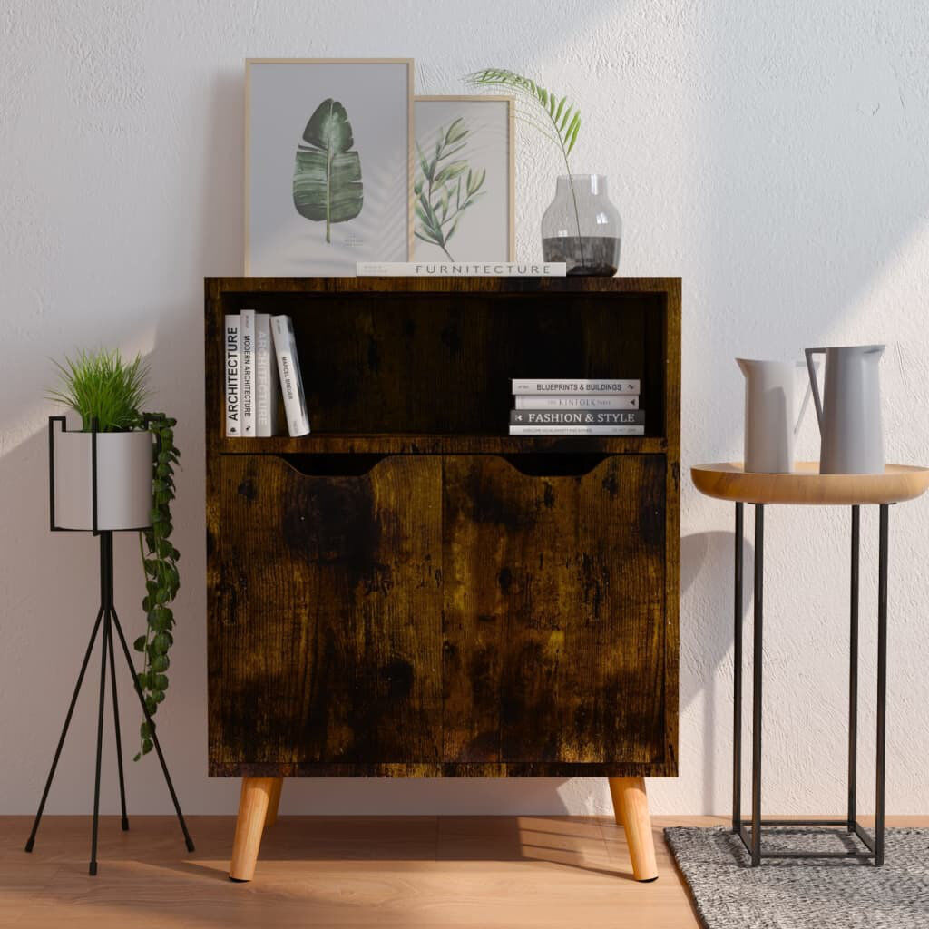 Corrigan Studio Sideboard 60x30x72 cm Engineered Wood Smoked Oak 72cm H X 60cm W X 30cm D