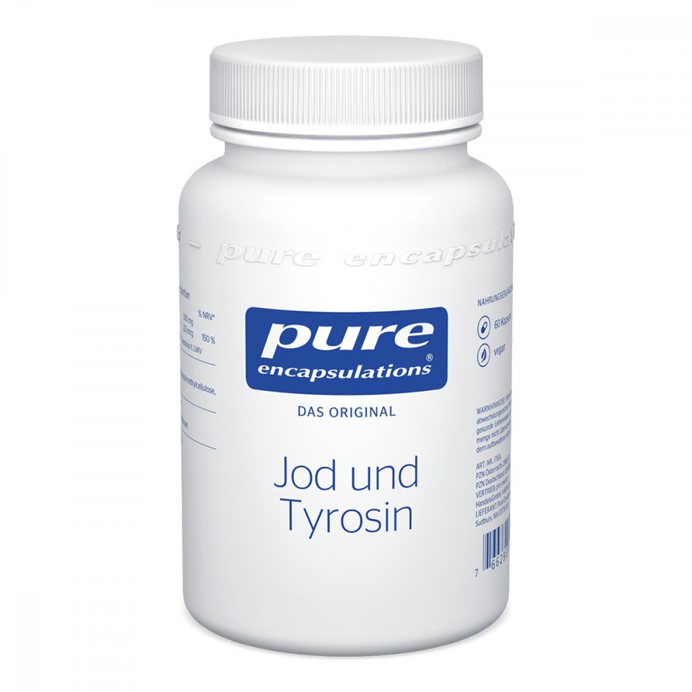 pro medico GmbH Pure Encapsulations Jod und Tyrosin Kapseln 05131824