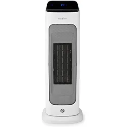 Nedis SmartLife Keramik-PTC-Heizlüfter Wi-Fi 2000 W 2 Wärmeeinstellungen Oszillation Anzei, Heizlüfter, Weiss