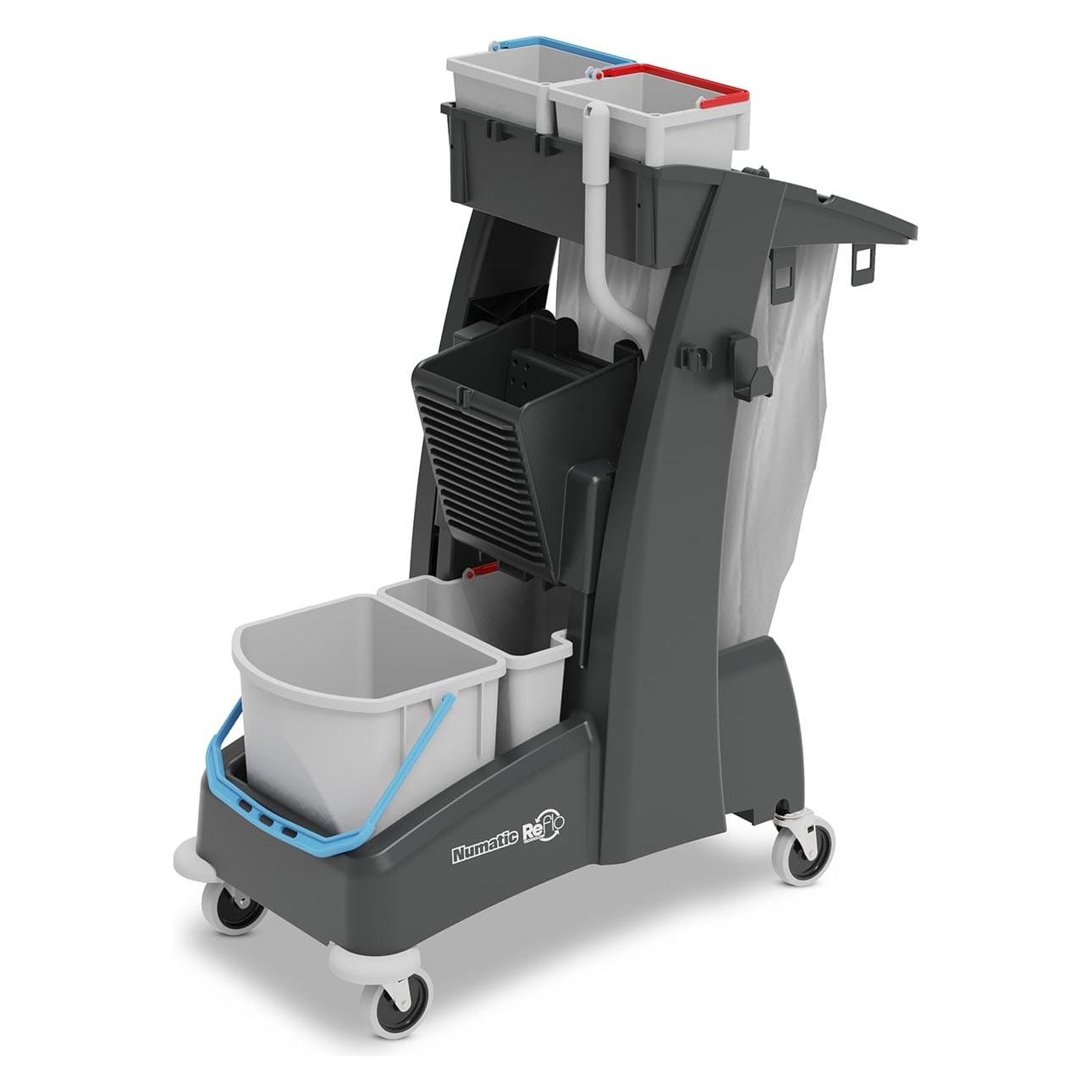 Numatic MultiMatic MM 4 Reinigungswagen kompakter Reinigungswagen für klassische Wischarbeiten (915059)