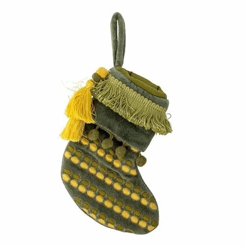 Bloomingville Jeanne Kerstornament Groen Katoen