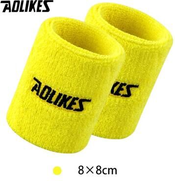 Inspire Essentials AOLIKES Sports Wrist Sweatband Absorbent Tennis Wristband For Gym Running Basketball And Fitness 22