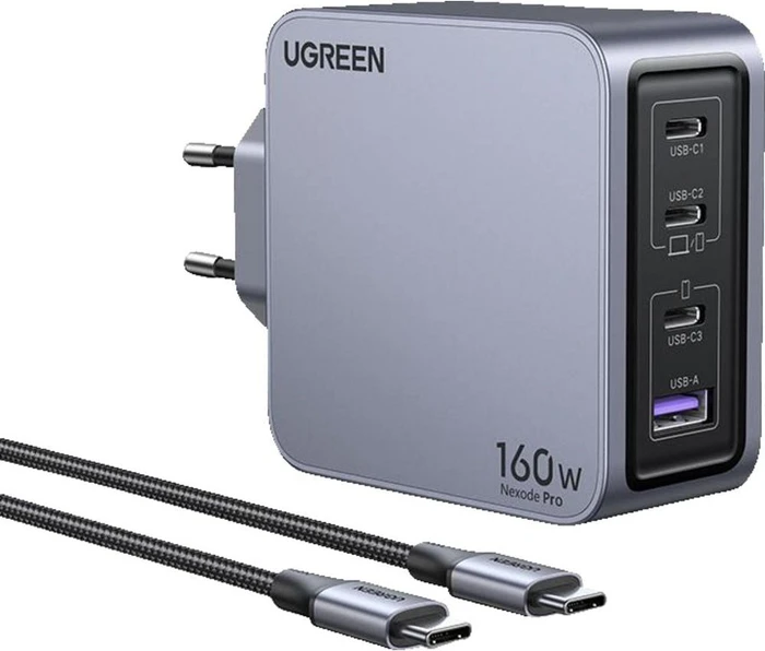Nexode Pro Wall Charger 160W, Ladegerät