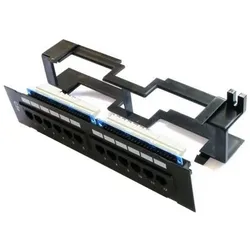 XtendLan / Patch panel / 12 portů / Cat6 / nástěnný, Server Zubehör