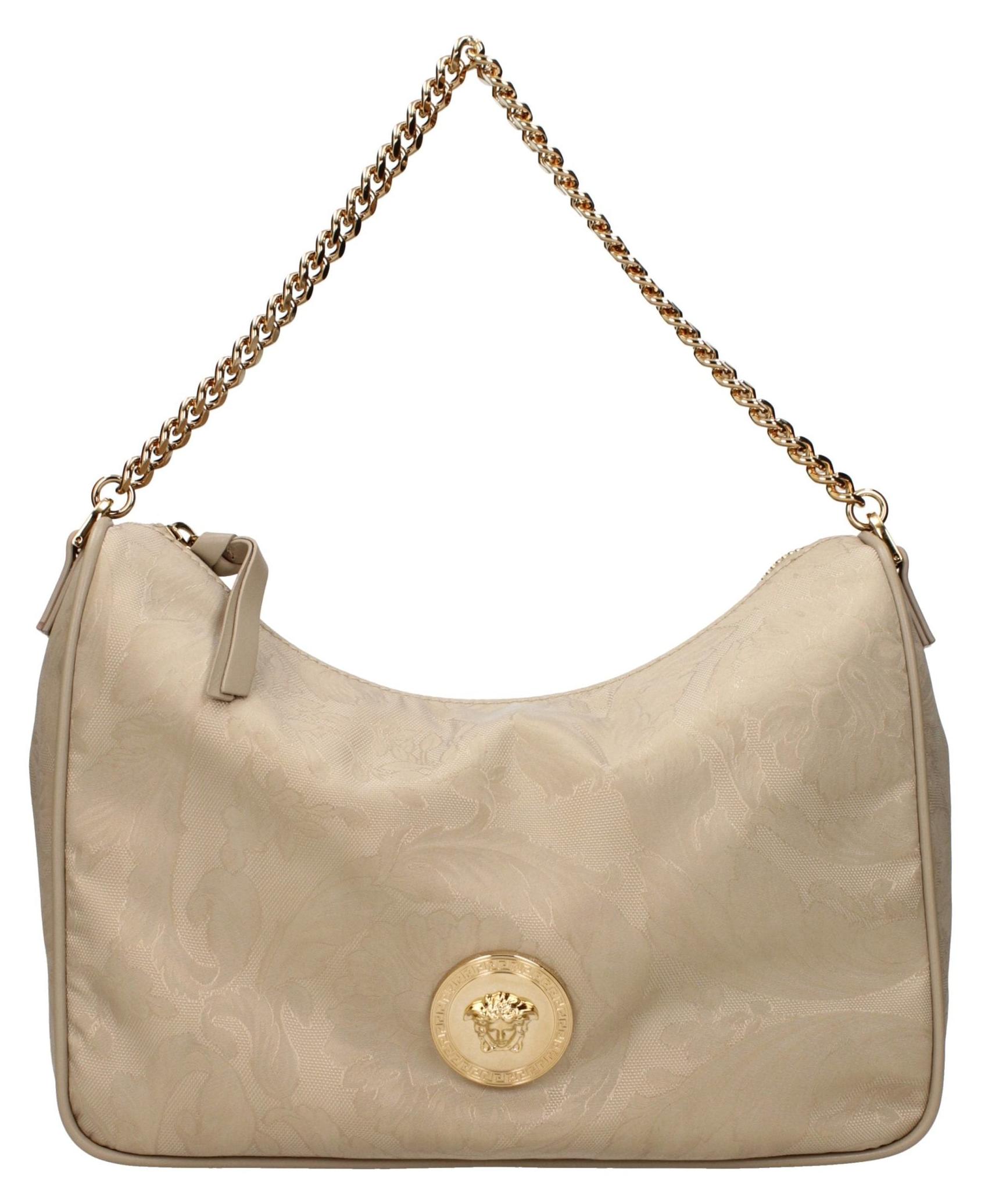Versace La Medusa Hobo beige Barocco Jacquard mit Kette