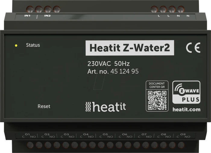 HEATIT Z-Water 2, 9 Kreise Wasser-Fußbodenheizungsregelung