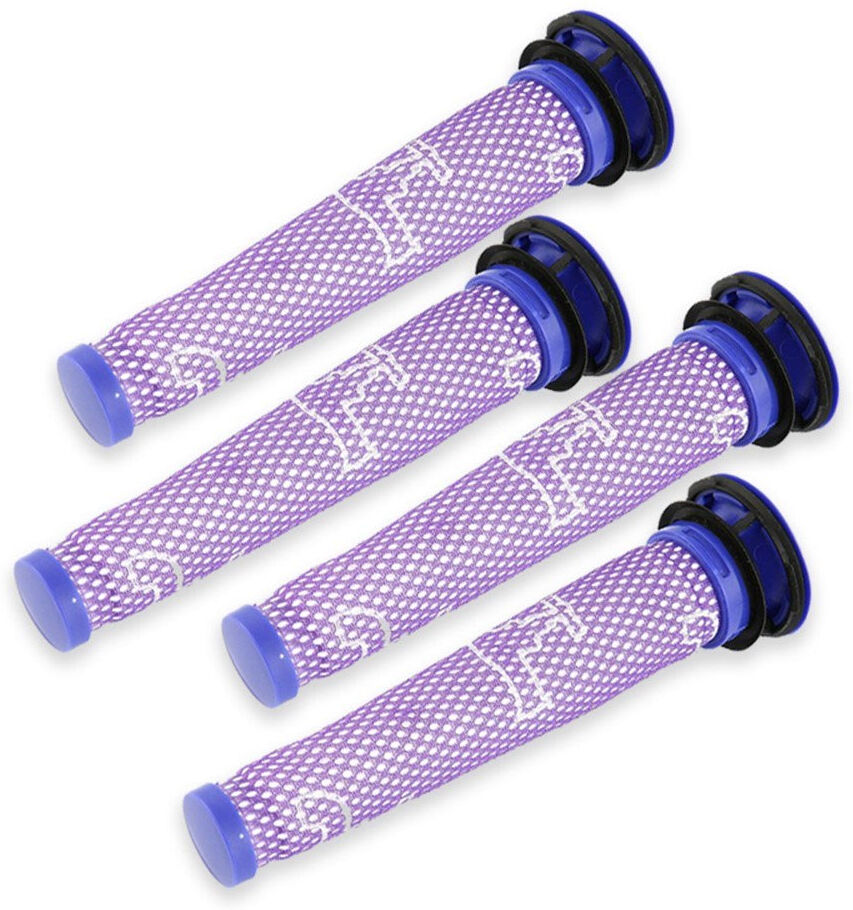 TABLETCOVERS.DK Støvsugerfilter til Dyson V8 / V7 - 4 stk - Lilla