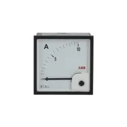 ABB AMT1-A1-10/96 Amperemeter analog Direktmessung, 10A, Wechselstrom, 96mm 2CSG313040R4001 AMT1A11096