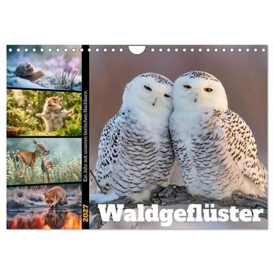 Waldgeflüster (Wandkalender 2027 DIN A4 quer), CALVENDO Monatskalender