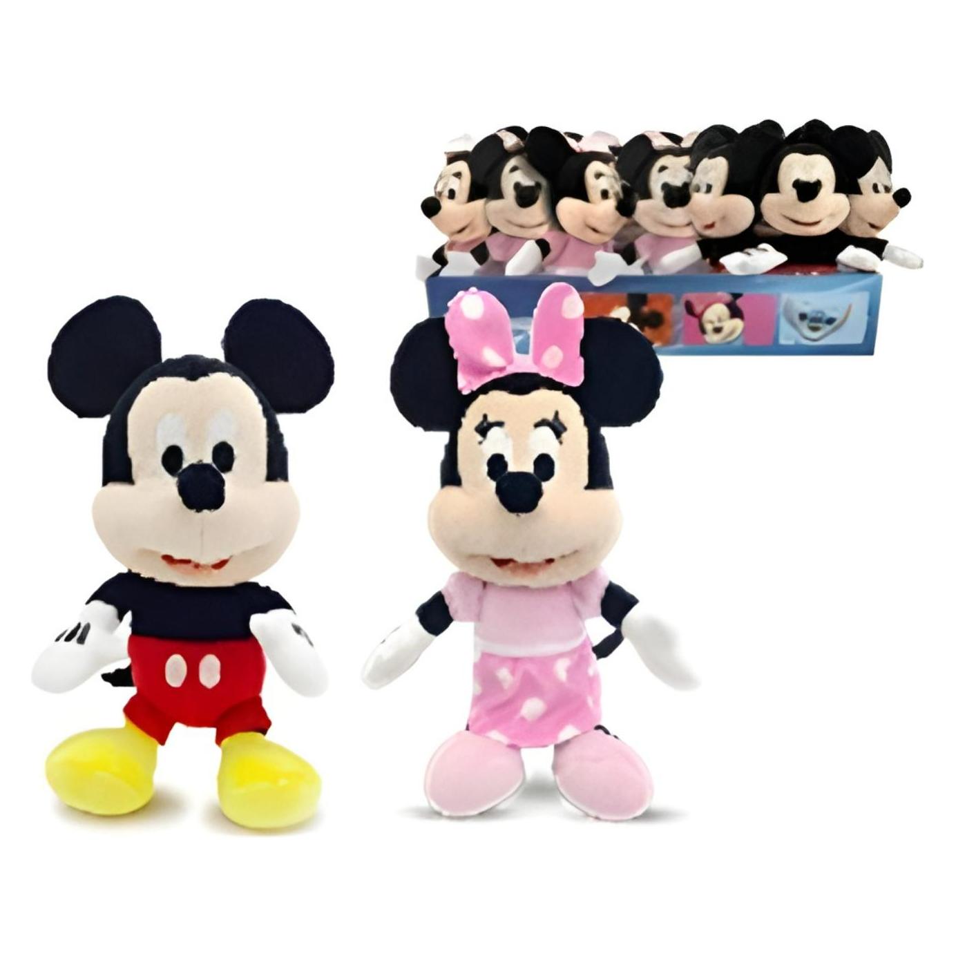Simba Topolino e Minnie Mini cm.20 in display 12 pz (8 Minnie + 4 Topolino) (20 cm) (62881033)