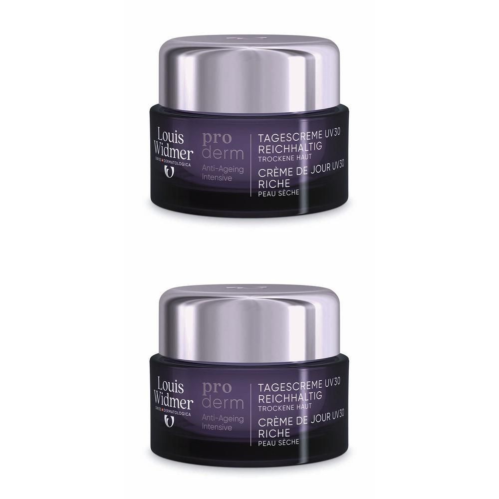 Widmer proderm Tagescreme UV 30 reichhaltig l.P. 2x 2x50 ml Creme