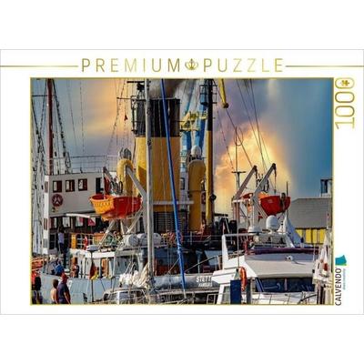 CALVENDO Puzzle Aufbruch zur Abendfahrt | 1000 Teile Lege-Größe 64x48cm Foto-Puzzle für glückliche Stunden