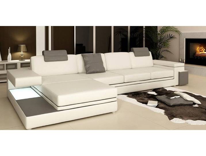 Xlmoebel Ecksofa Design Ledersofa Tachau in modernem Stil und hochwertigem Leder, Ecksofa, Hergestellt in Europa