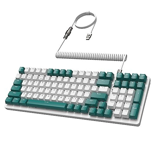 MAMBASNAKE K6 Pro 96% Mechanisch Gaming Toetsenbord met 3 Modi en Hot-Swap - Groen