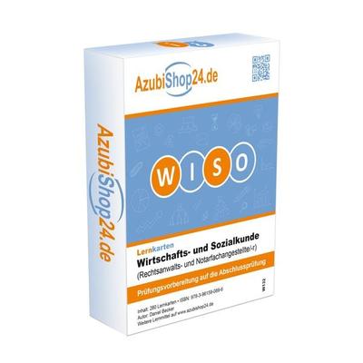 WISO Wirtschafts- und Sozialkunde Rechtsanwalts- und Notarfachangestellte Rechtsanwalts- und Notarfachangestellter Lernkarten, Nonbook von Daniel