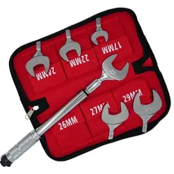 Rothenberger, Drehmomentschlüssel, Drehmomentgabelschlüssel Satz (1/2", 1/4", 3/8", 14 - 77 Nm)