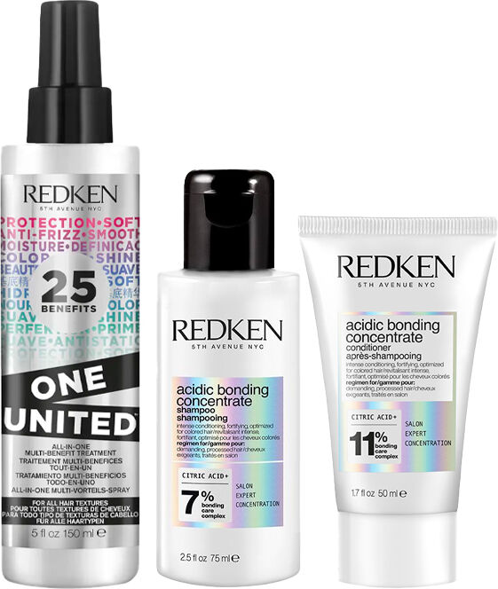 Redken One United Treatment 150ml, Acidic Bonding Concentrate Shampoo