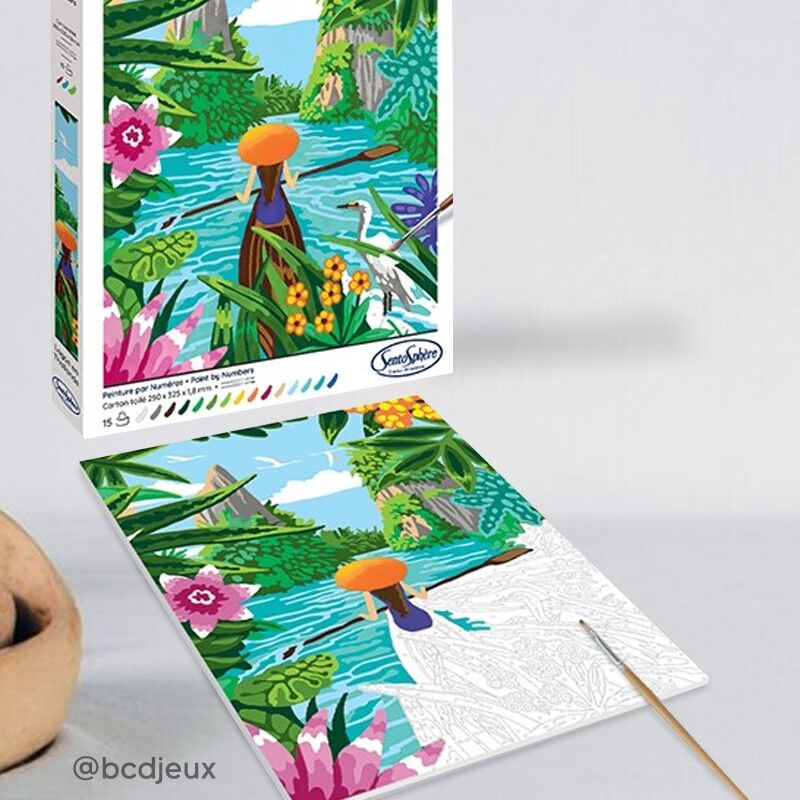 SentoSphère Palette d'artiste - Lagon en Thaïlande