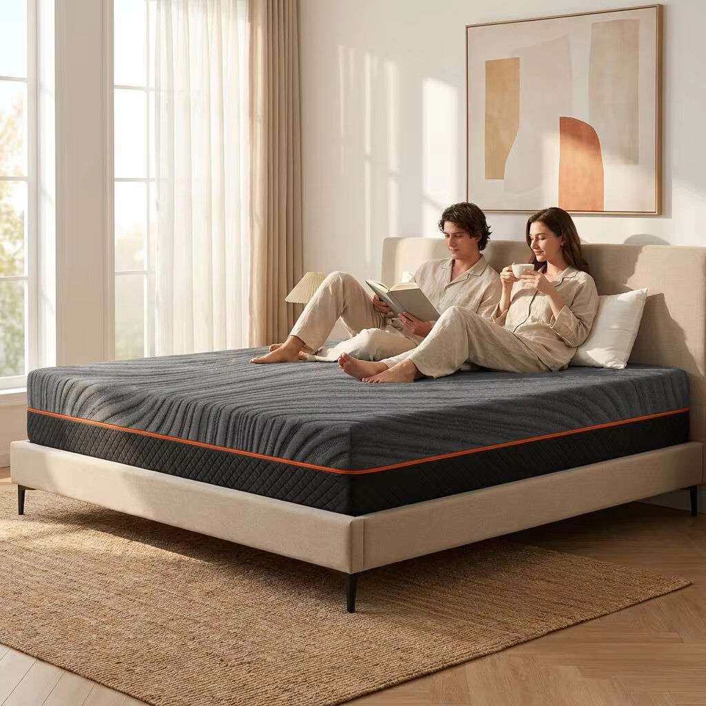 White Noise Paulo Cool Gel Memory Foam Mattress Small Double (120 x 190cm)