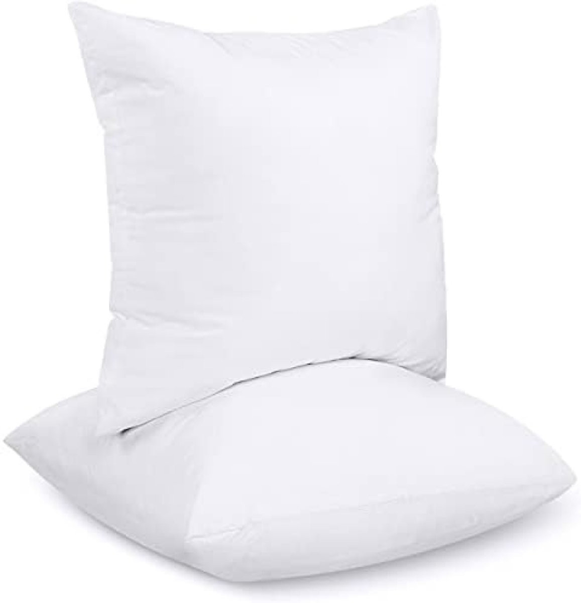 PromoHome Sierkussens Set van 2 - Wit - 65x65 cm