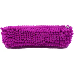 Brunnen Federmäppchen Chenille Lila – Kuschel-Schlamperetui | Stifteetui | Pencil Case