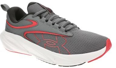 Under Armour Charged Surge 5 (Men's) Athletic in Castlerock/Distant Grey/Red, Size 13 M, Rubber/Synthetic/Textile