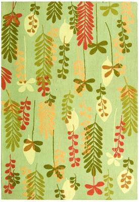 SAFAVIEH Handmade Berkeley Elaine Botanical Wool Rug