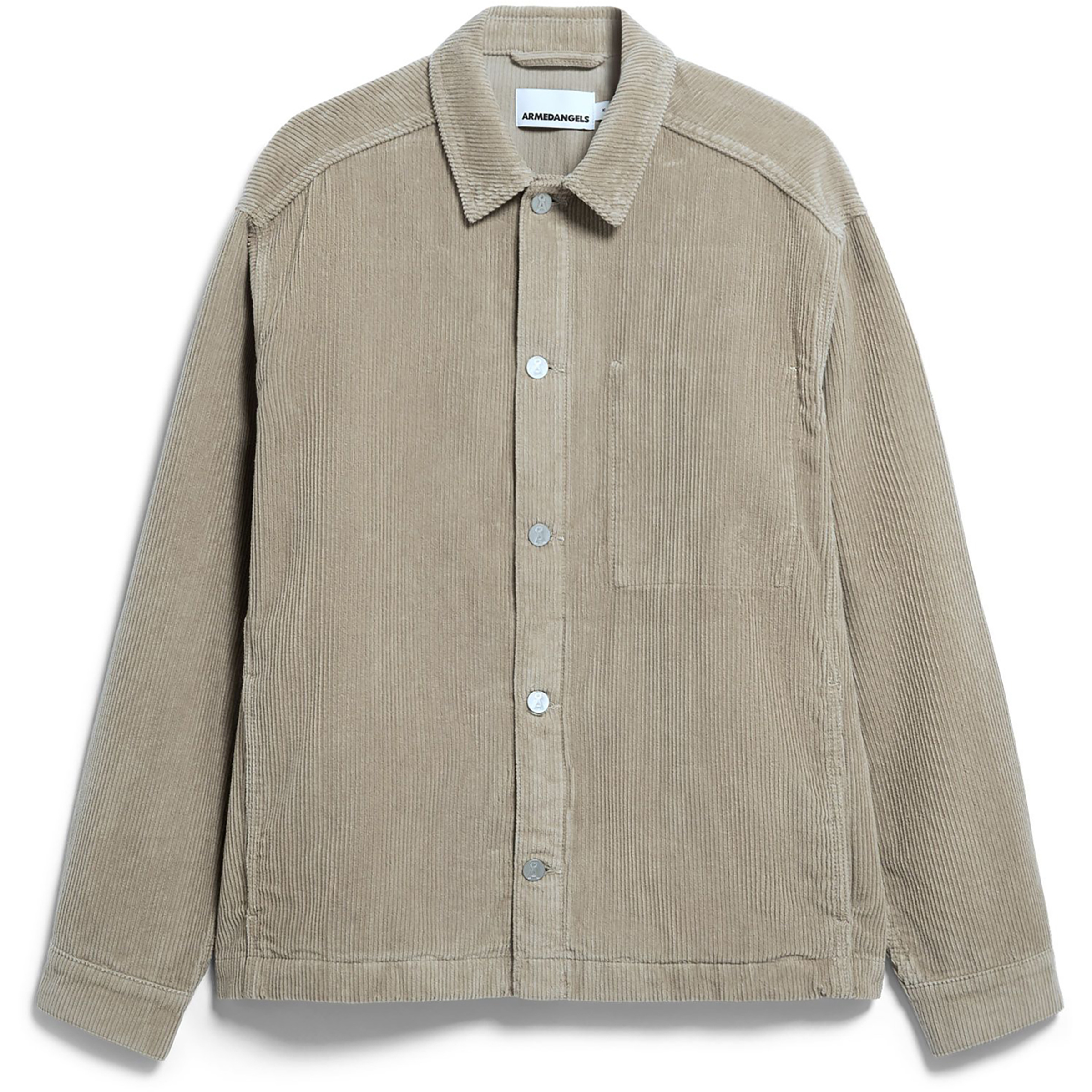 Armedangels Relaxed Corduroy Herren Freizeitjacke, Parkas beige Größe L Lifestyle Hautfreundlich