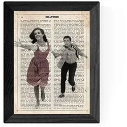 POSTER West Side Story (Paar). A4 Rahmenlos