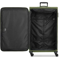 Redolz Essentials 12 4-Rollen Trolley XL 90 cm sehr gross Sondergrösse, Koffer, Grün