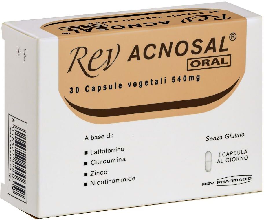 REV PHARMABIO Srl REV ACNOSAL ORAL 30CPS