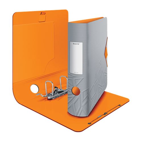 LEITZ Active Urban Chic Ordner grau Kunststoff 8,2 cm DIN A4