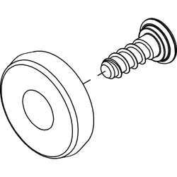 HSK Ersatzteile 8x Gelenkrolle, E30261-2 E30261-2