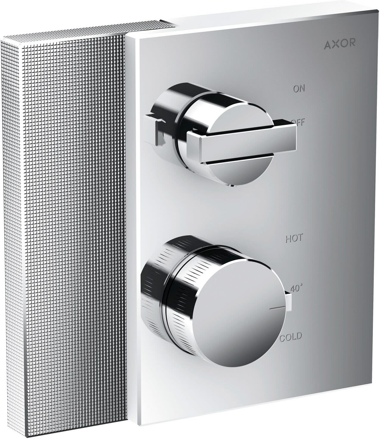 AXOR Edge Thermostat concealed with shut-off valve - diamond cut 46751000